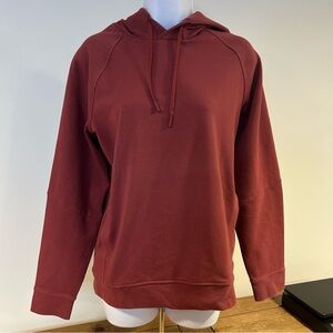 LULULEMON Sz S Mauve City Sweat Pullover Hoodie Mulled Wine Burgundy Athletic